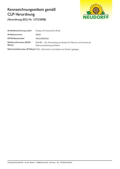 CLP-Kennzeichnungsetikett