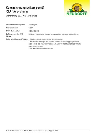 CLP-Kennzeichnungsetikett