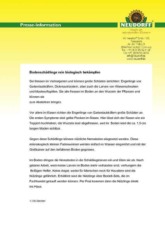 Neudorff : HM-Nematoden