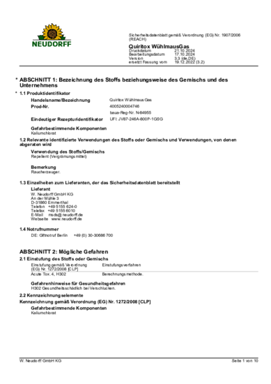 Quiritox WühlmausGas Sicherheitsdatenblatt 2024-10 de-DE